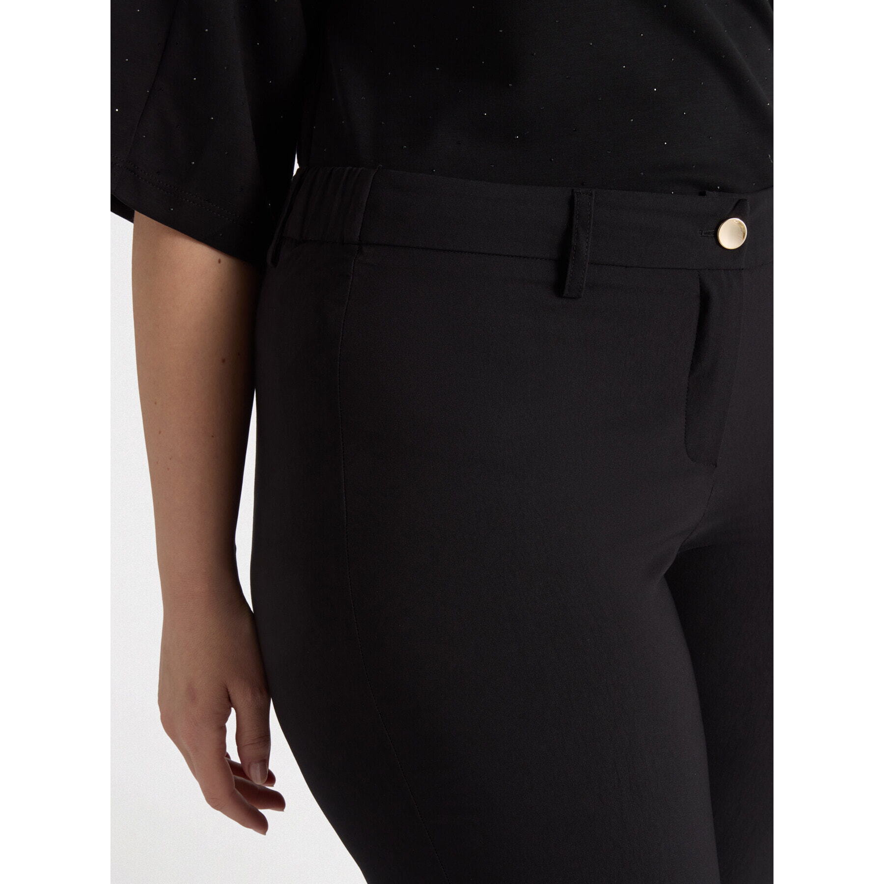 Fiorella Rubino - Pantaloni capri - Nero