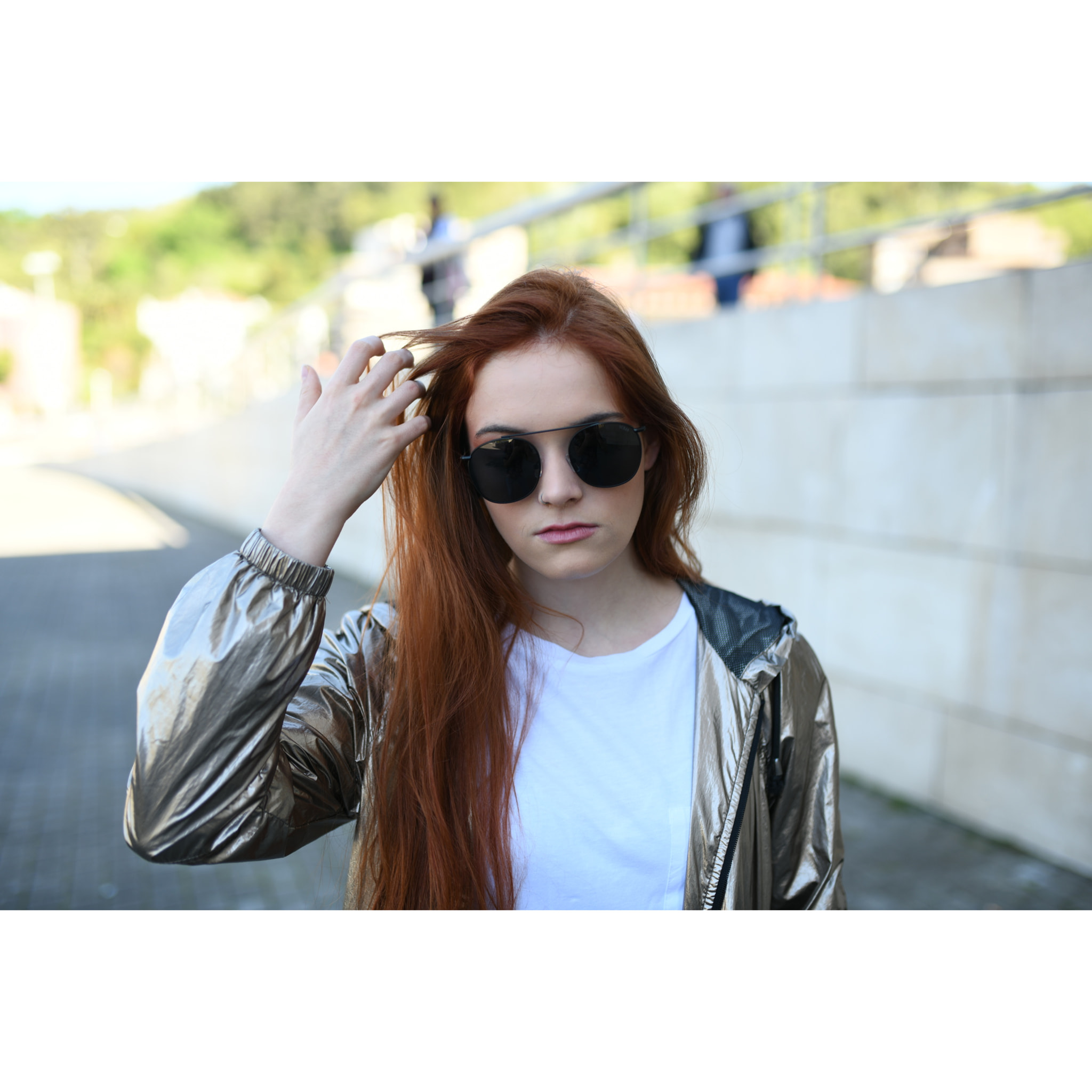 Occhiali da sole neri PALO ALTO ATLANTA