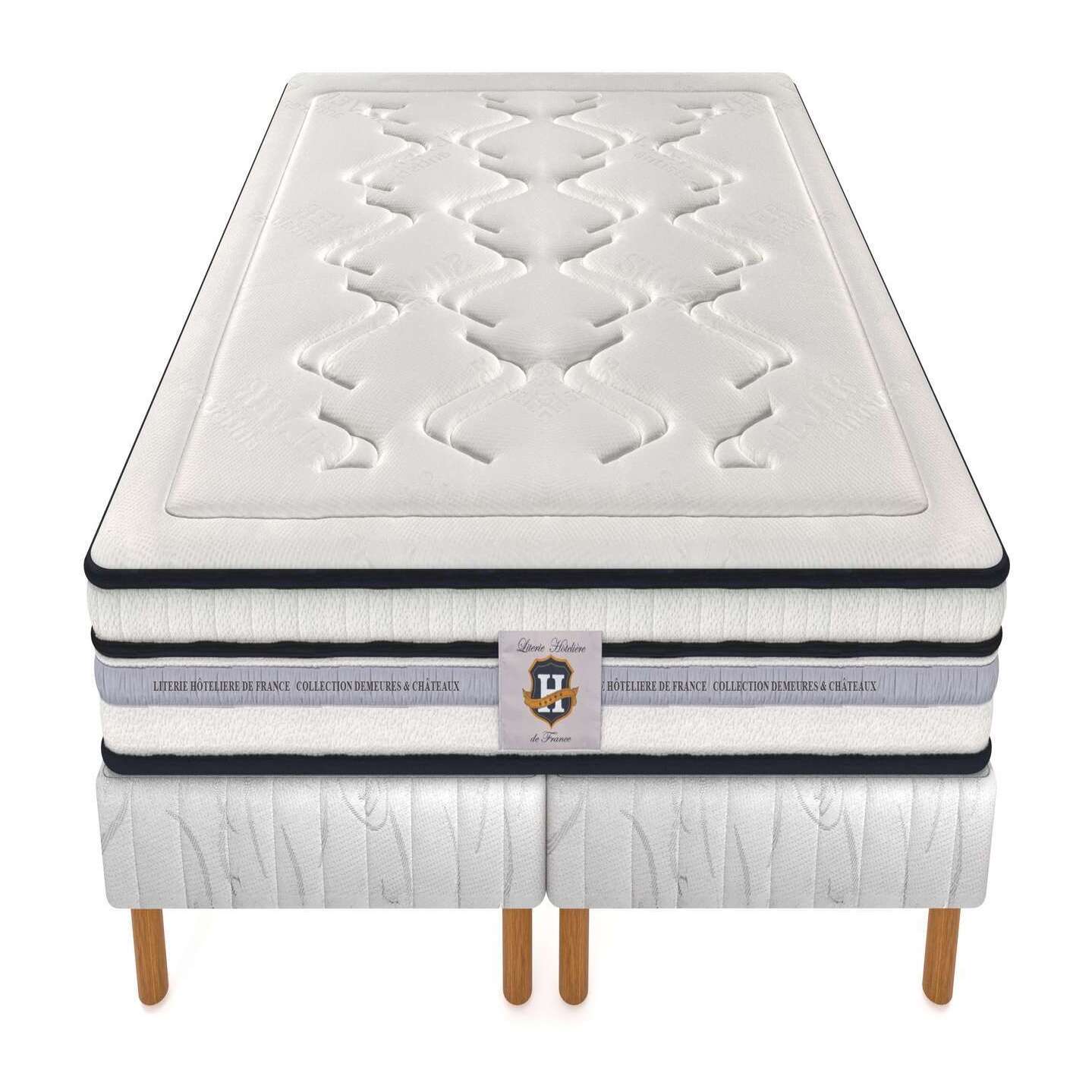 Ensemble Chambourcy - matelas 2 places + 2 sommiers