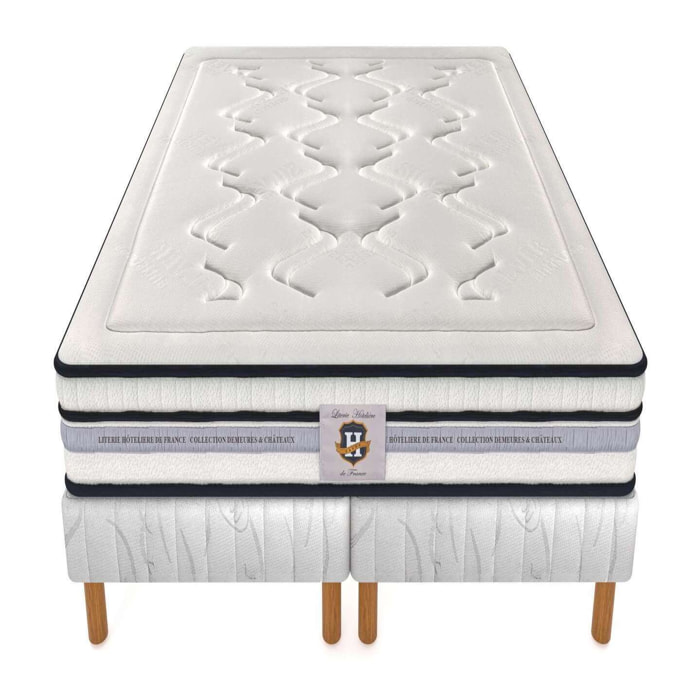 Ensemble Chambourcy - matelas 2 places + 2 sommiers