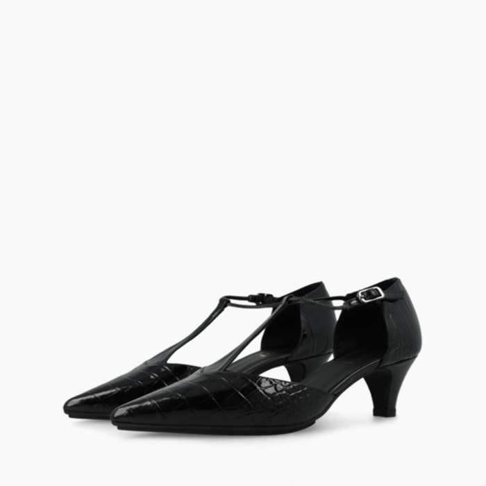 ZAPATOS DE SALÓN NEGROS CHURR