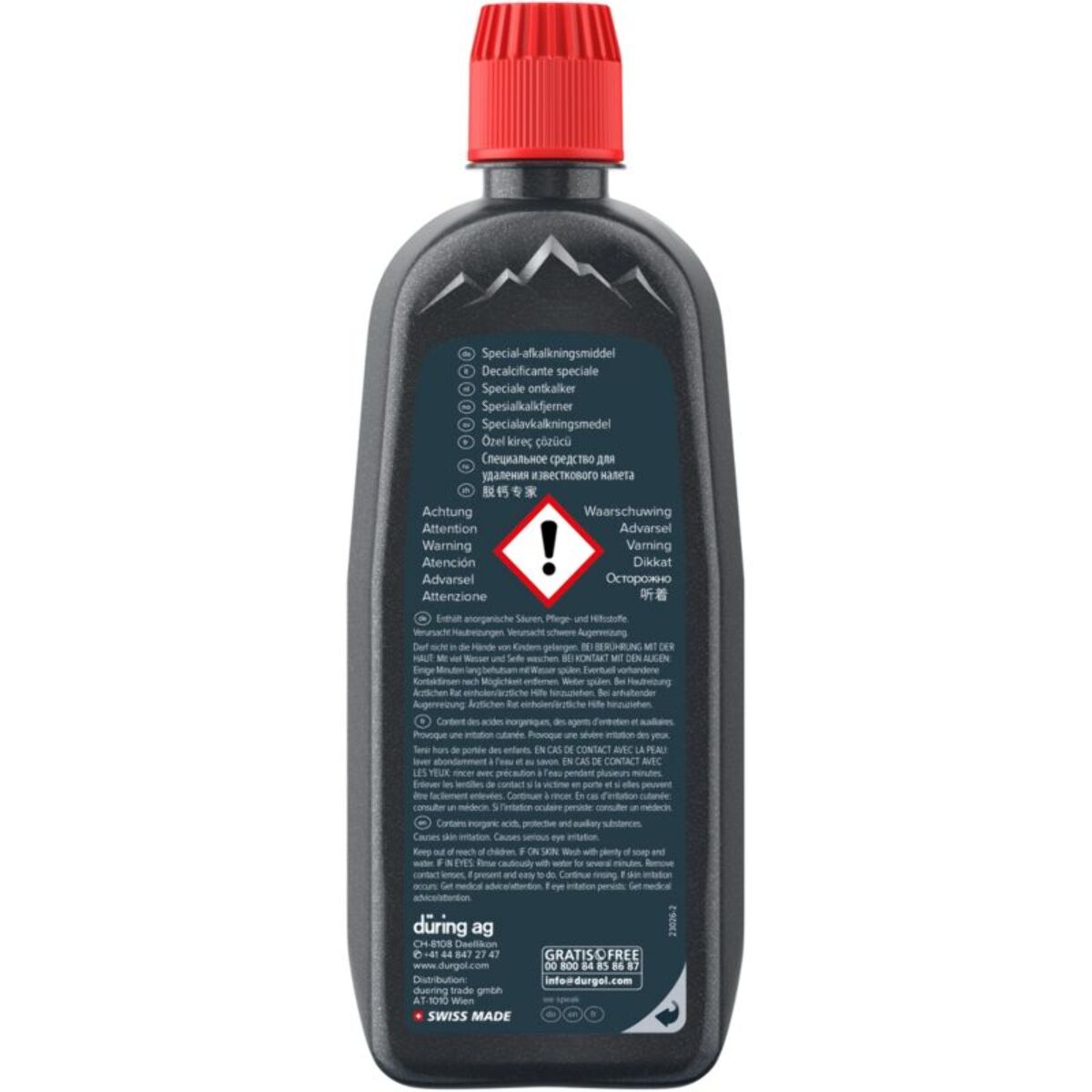 Détartrant DURGOL Swiss Steamer 500 ml