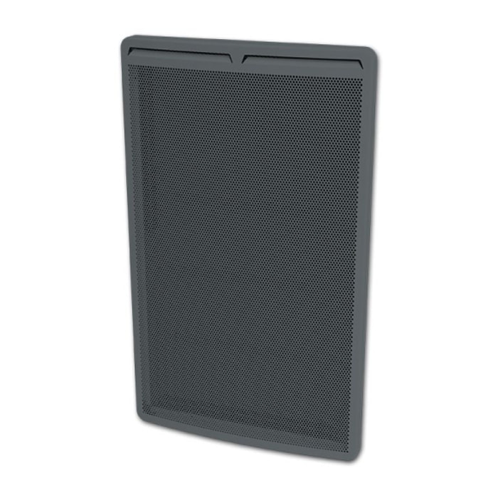 Panneau Rayonnant aluminium vertical LCD 1500W Gris