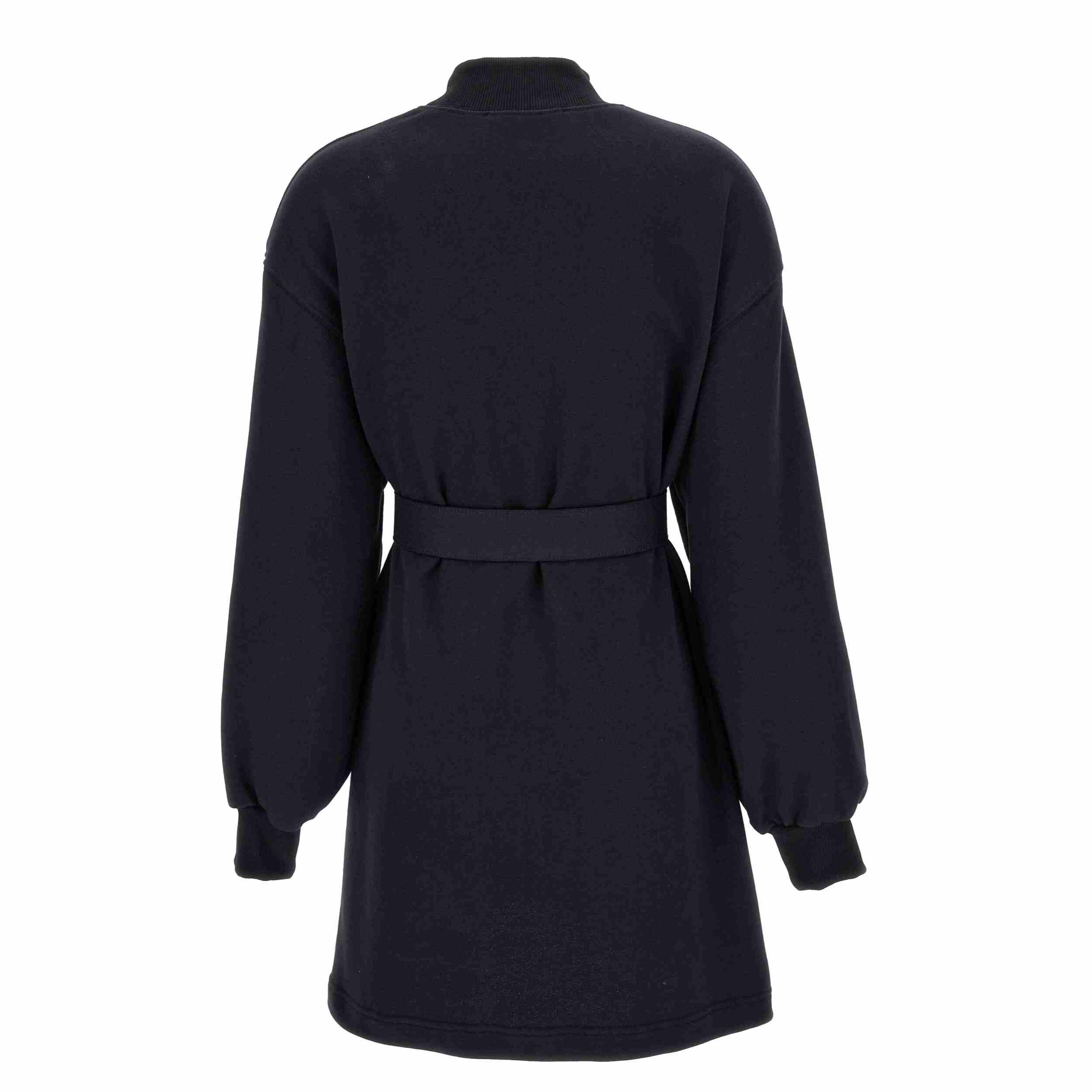 Versace Jeans Couture Abito mini a maniche lunghe con cintura Versace Jeans Couture.