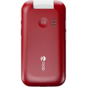 Téléphone portable DORO 2880 Rouge / Blanc