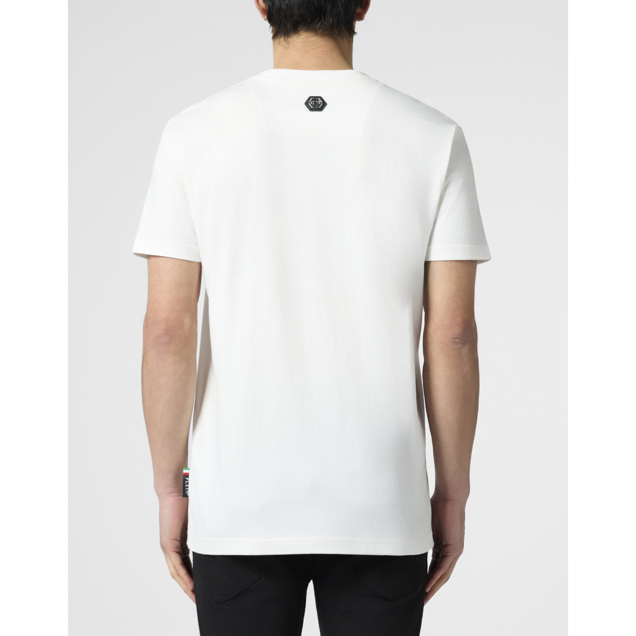 PHILIPP PLEIN Round Neck T-Shirt New York Tennis
