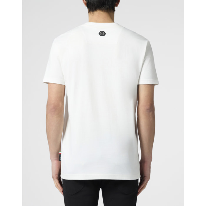 PHILIPP PLEIN Round Neck T-Shirt New York Tennis