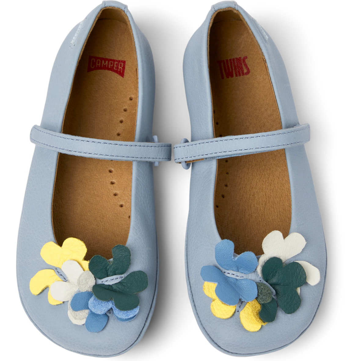 CAMPER Right - Ballerine Blu Bambino Unisex