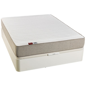 Colchón Viscoelástico + Espuma HR | 24cm de altura | Firmeza Alta | Leah