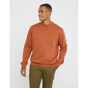 Jersey Manga Larga Bolsillo Naranja - Maze