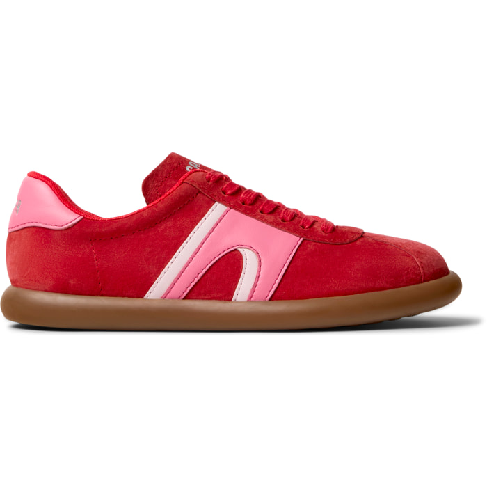 Sneakers - CAMPER Pelotas Soller - Rosso - Pelle nabuk