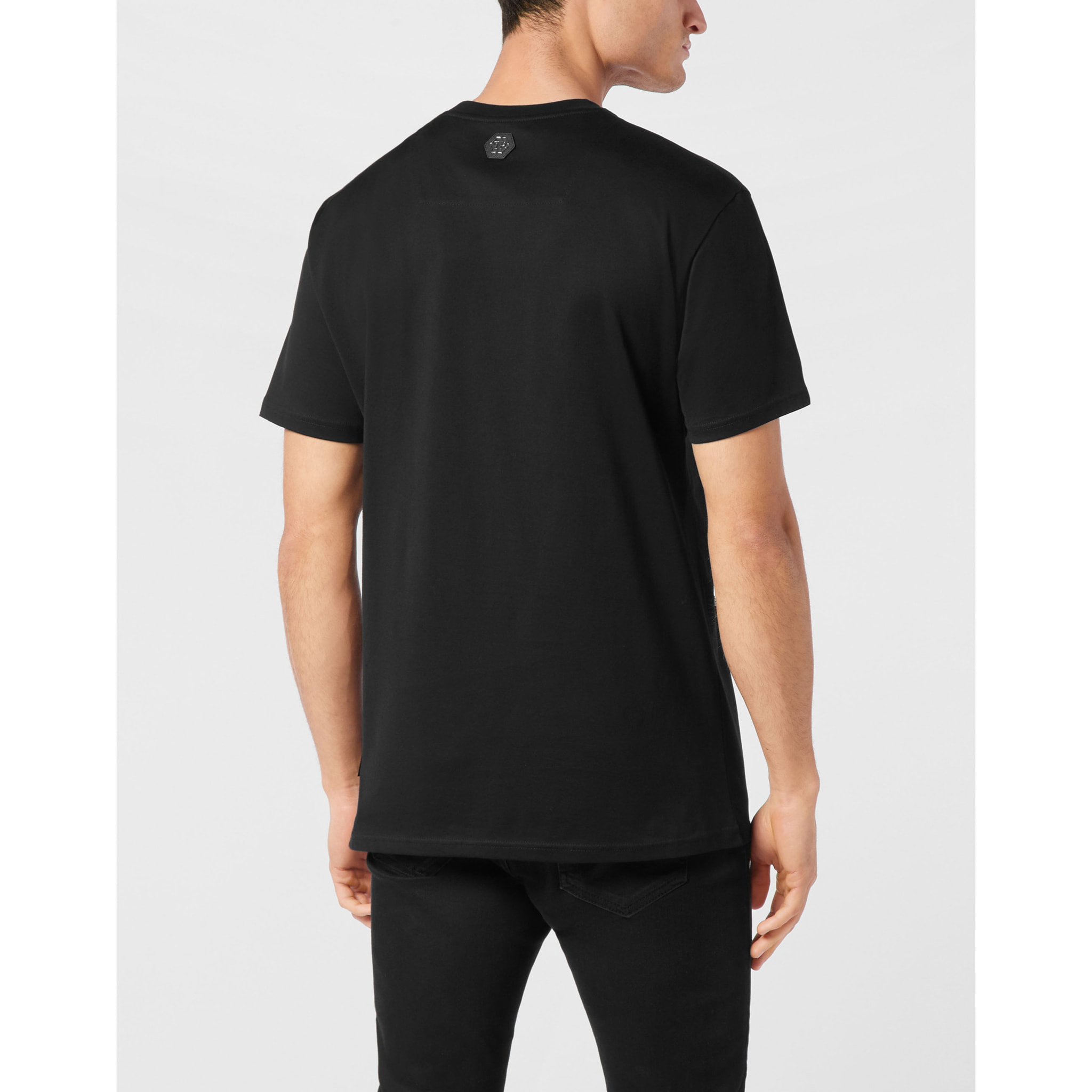 PHILIPP PLEIN T-Shirt Round Neck RACING