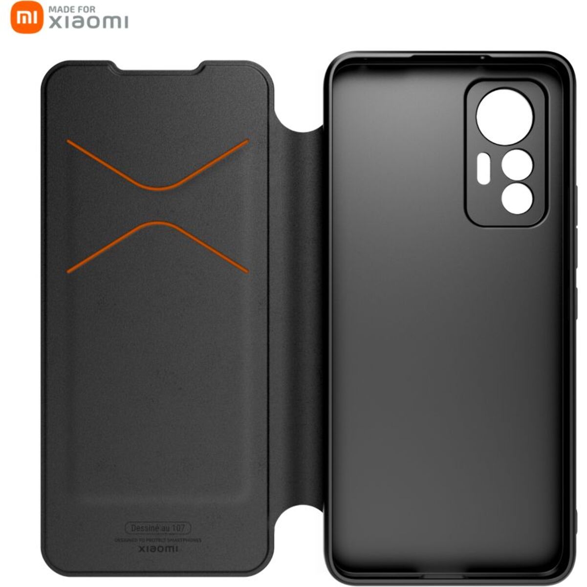 Etui XIAOMI 12 Lite noir