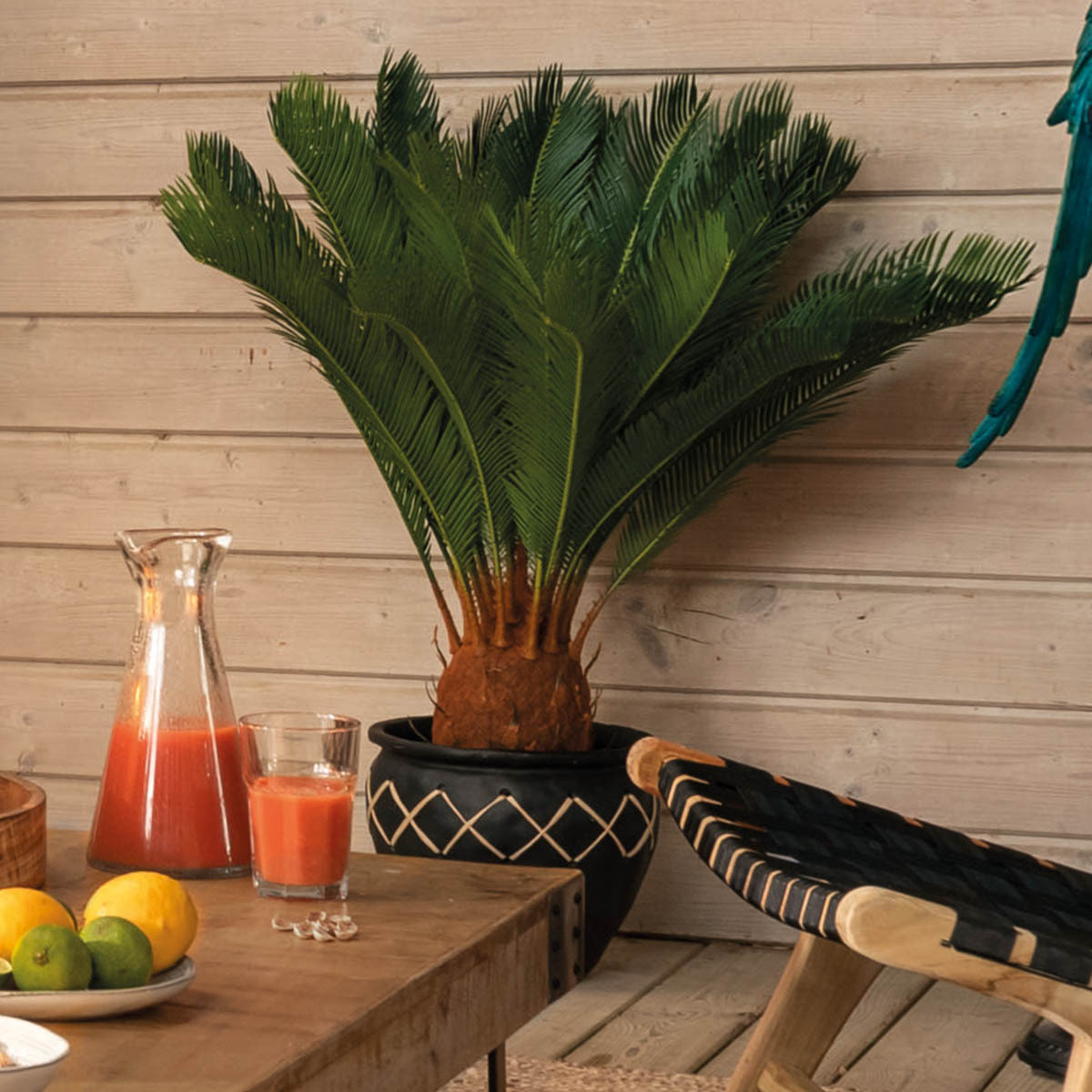 Plante artificielle "Ananas" H93 cm