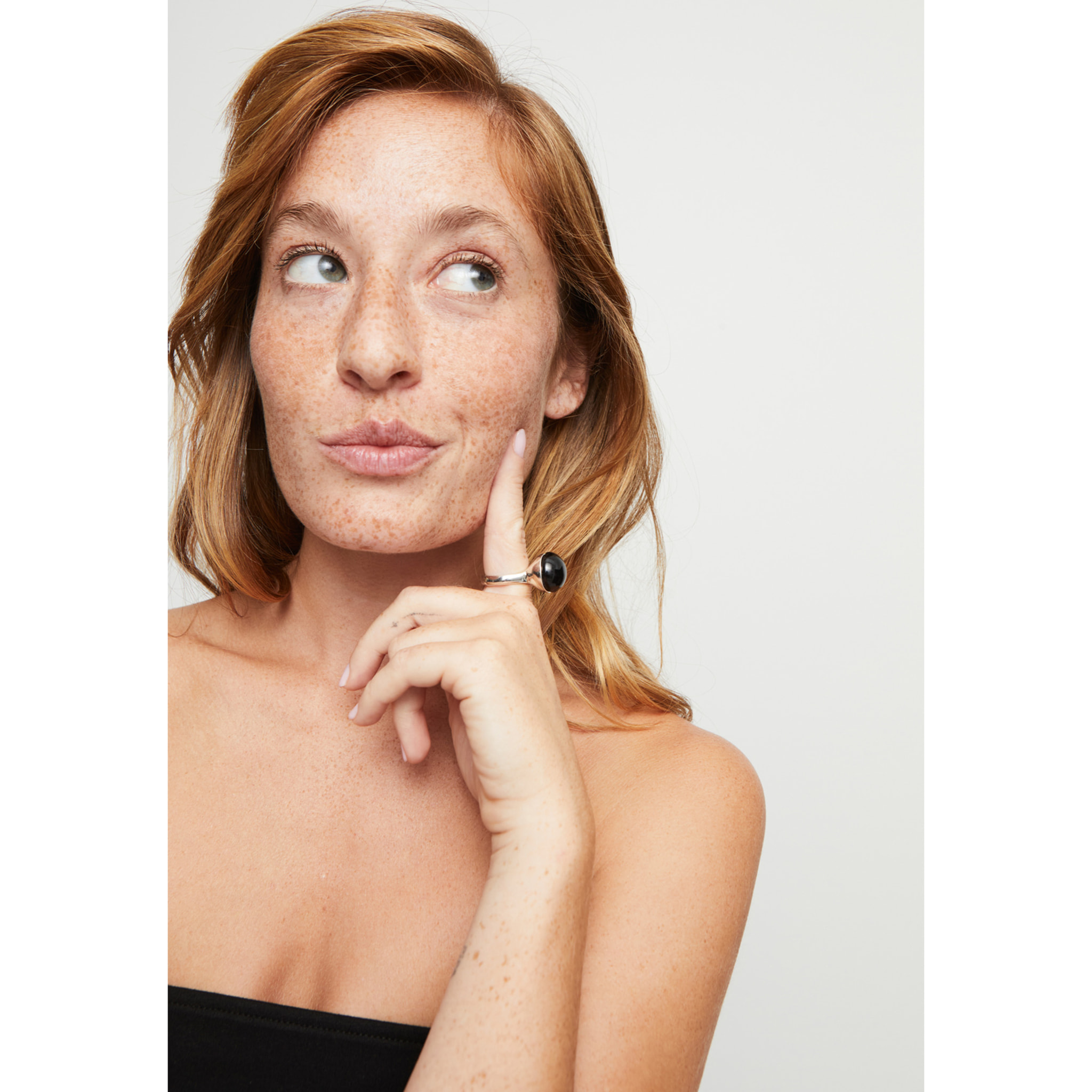 Anillo SER FASCINANTE NEGRO 15