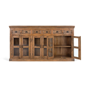 Aparador de Madera de Mango Estilo Ríustico Colonial