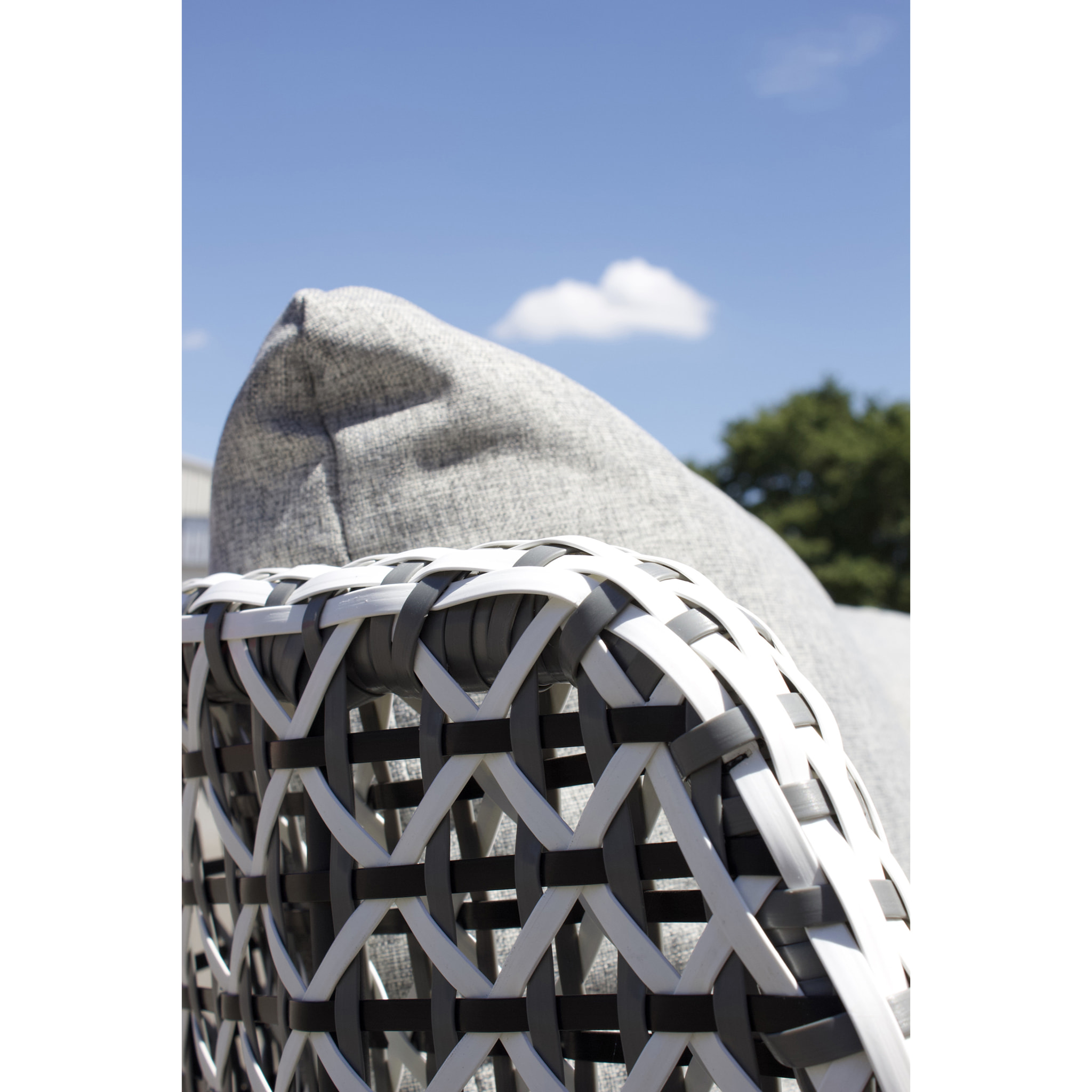 AGADIR - Salon de jardin 4 places en aluminium