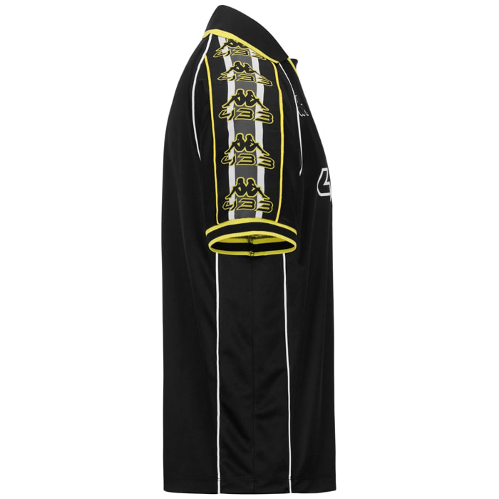 Kappa - Maglie gioco Uomo Nero - 222 Banda Rombat 433