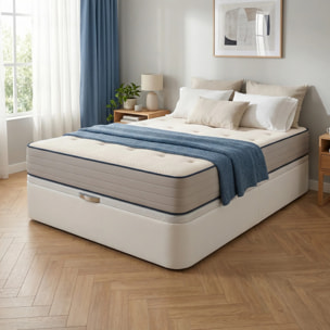 Colchón Muelles Ensacados Nirvana Gran Hotel |30 cm | Firmeza Medía / Alta | Certificados Sanitized y Oeko-Tex