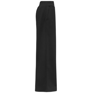 Kappa - Pantalones Mujer Negro - Gefron