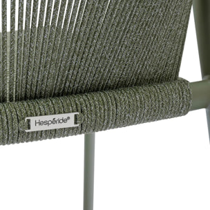 Fauteuil de jardin empilable Riu vert laurier