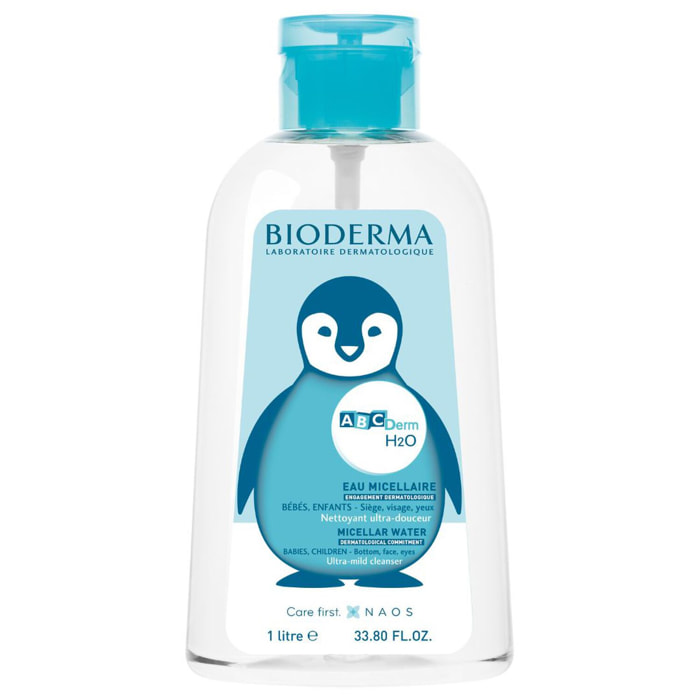 ABCDerm H2O - Eau Nettoyante Sans Rinçage