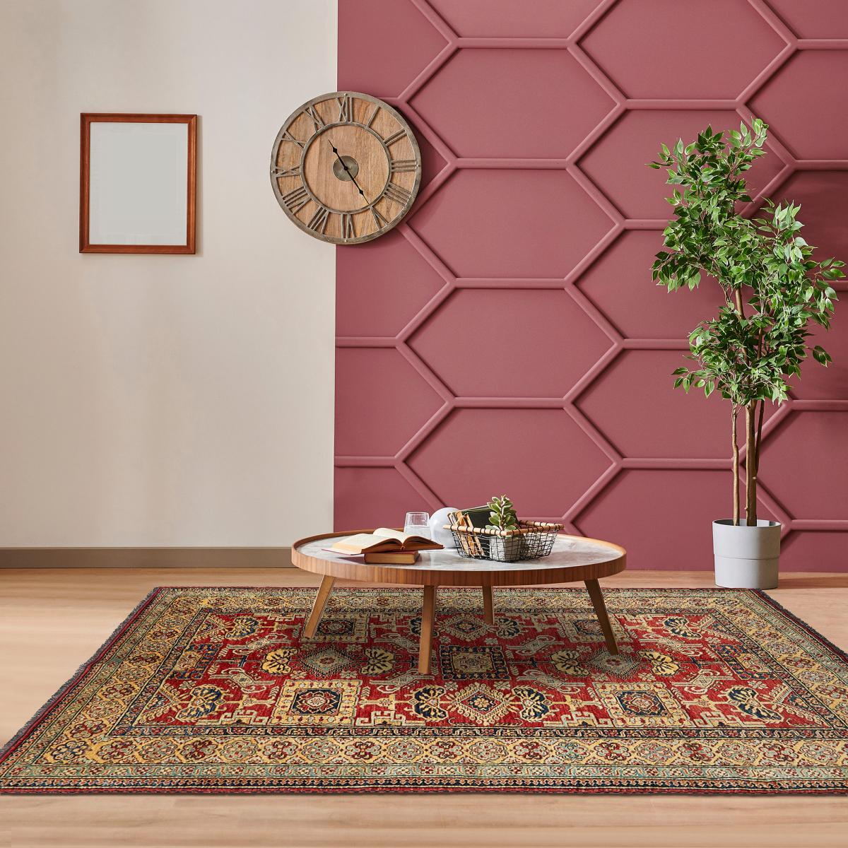 Authentique Tapis d'Orient fait main en laine FAKU