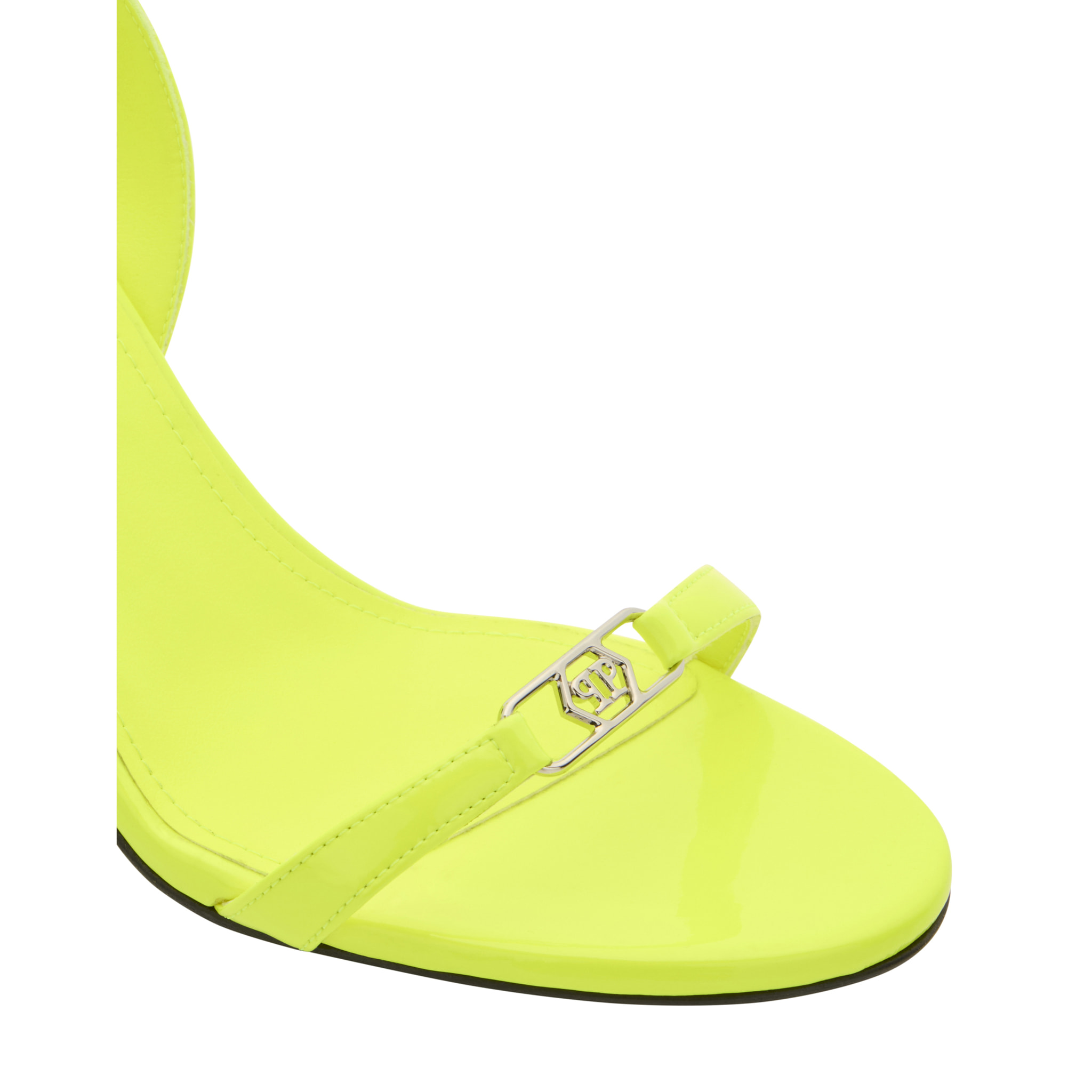 PHILIPP PLEIN High Heels Sandals Fluo Hexagon