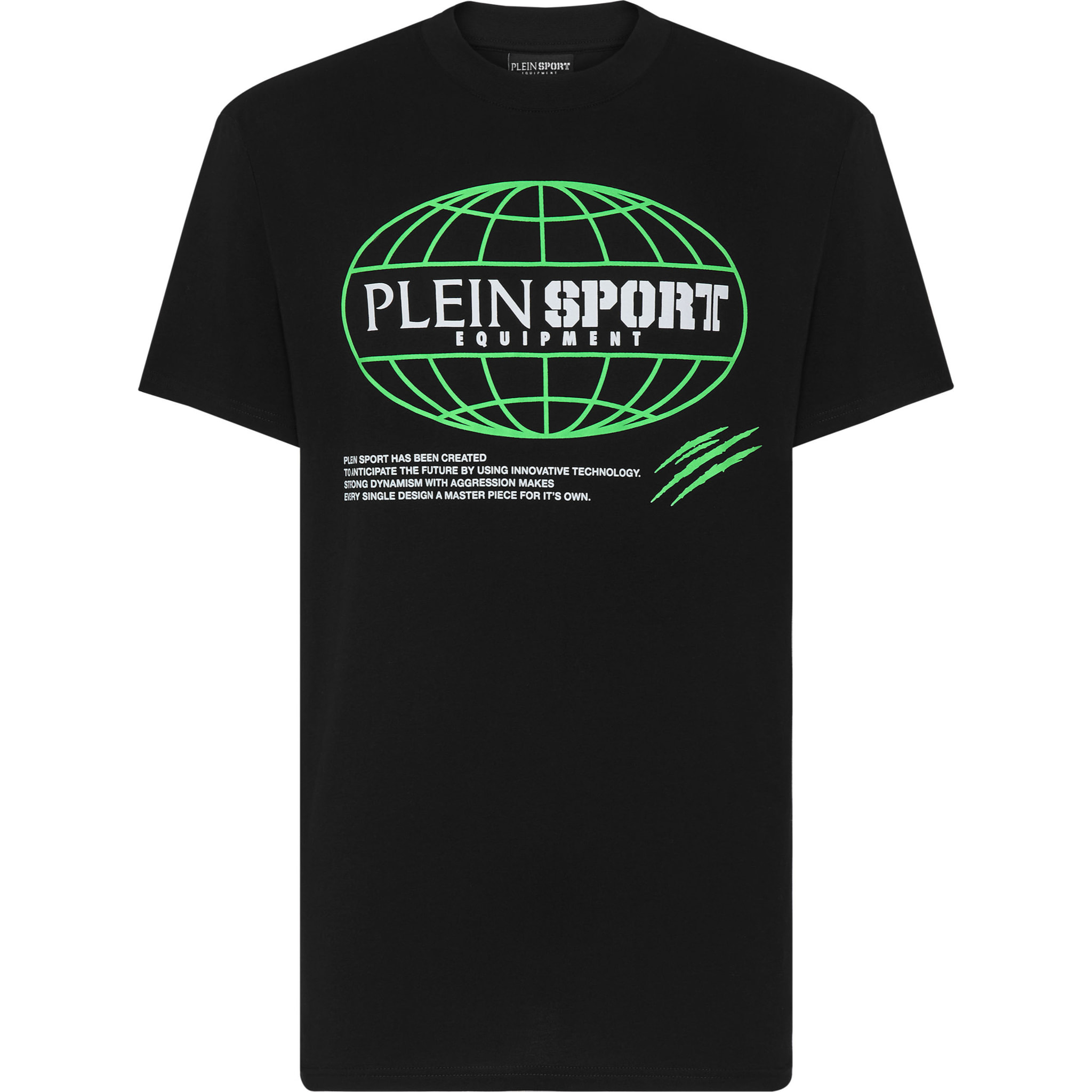 PLEIN SPORT Camiseta Cuello Redondo Ss GLOBAL EXPRESS EDITION