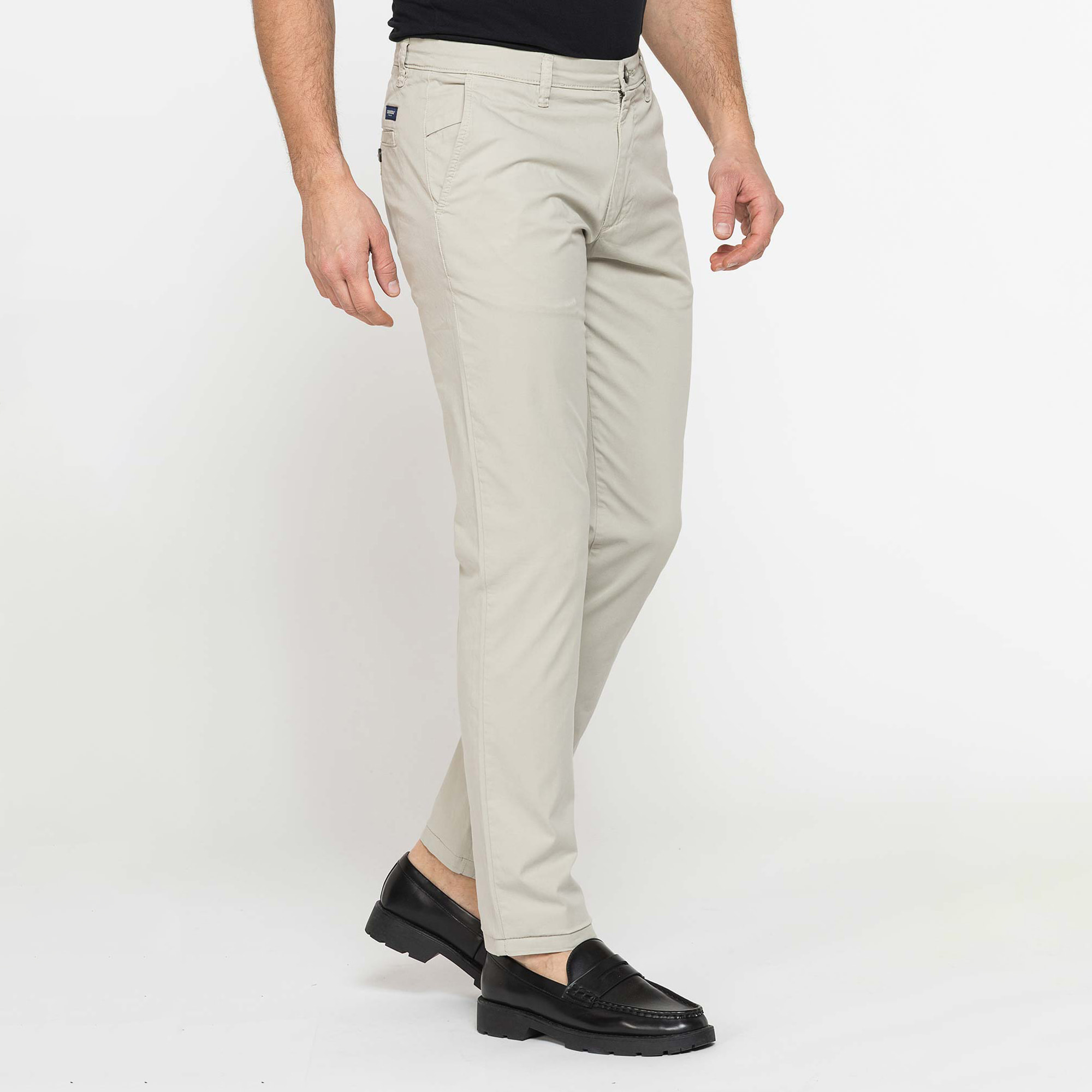 PANTALONE CHINO MOD. 624 IN LEGGERA GABARDINA STRETCH