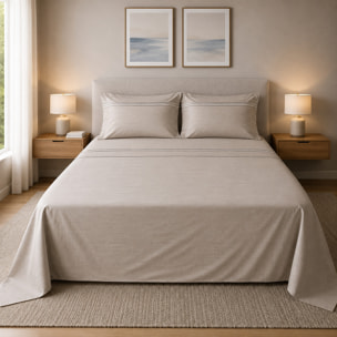 HERMET Completo Letto 100% Cotone Volga
