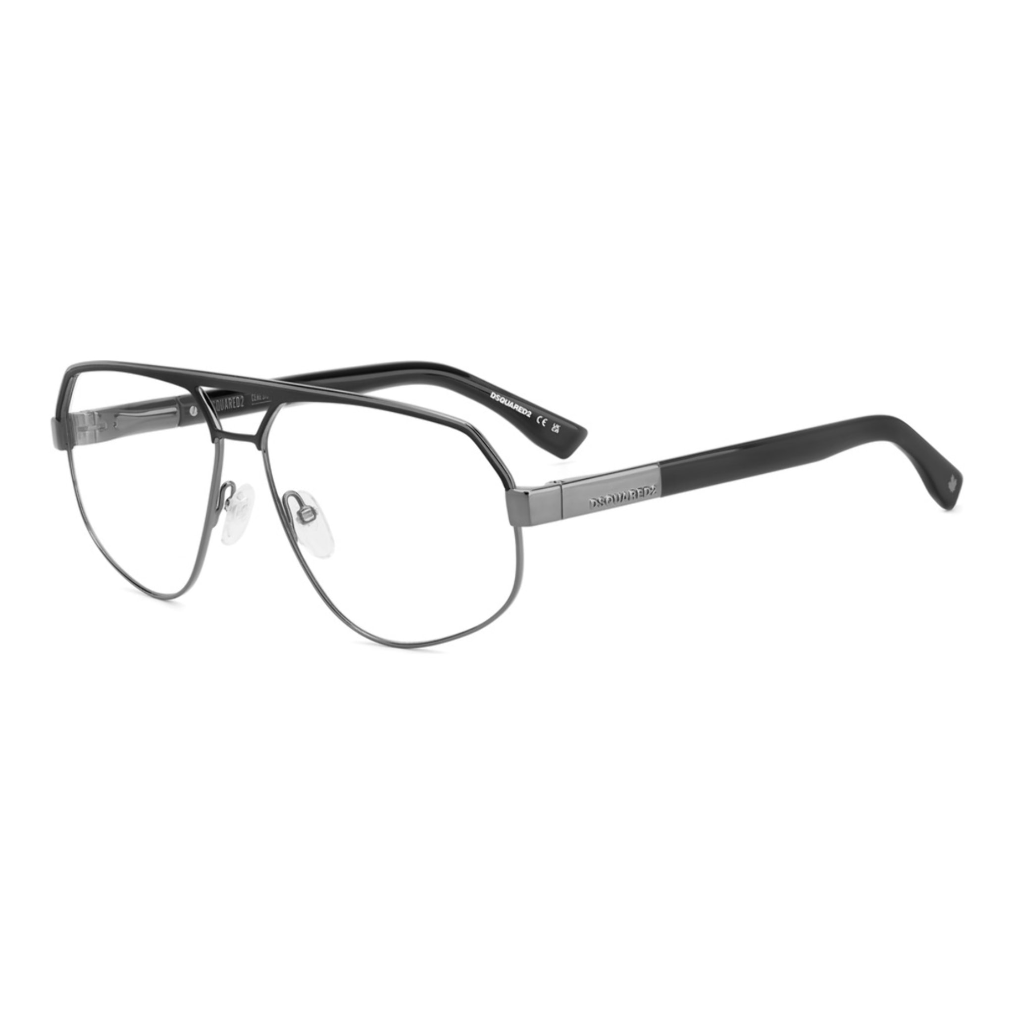 Gafas de Vista Dsquared2 D2 0121 V81 de Metal Hombre 60 mm