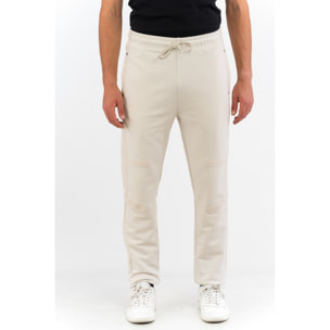 BIKKEMBERGS pantalone uomo white sand