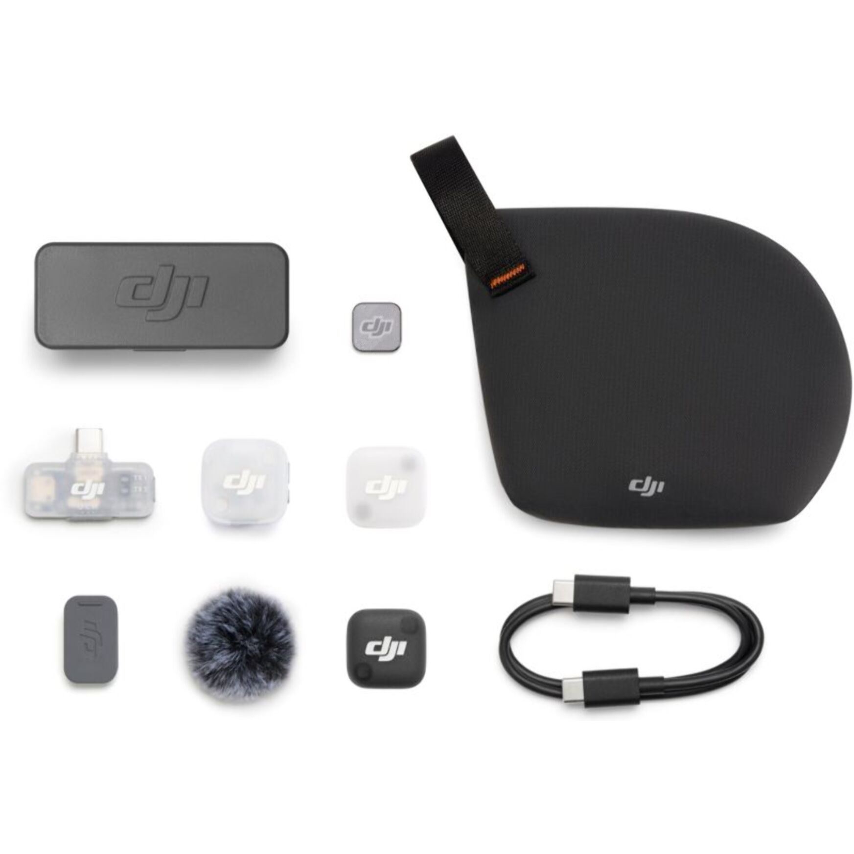 Micro cravate sans fil DJI Mic Mini 2 (1 TX+1 Mobile RX+Chargeur)