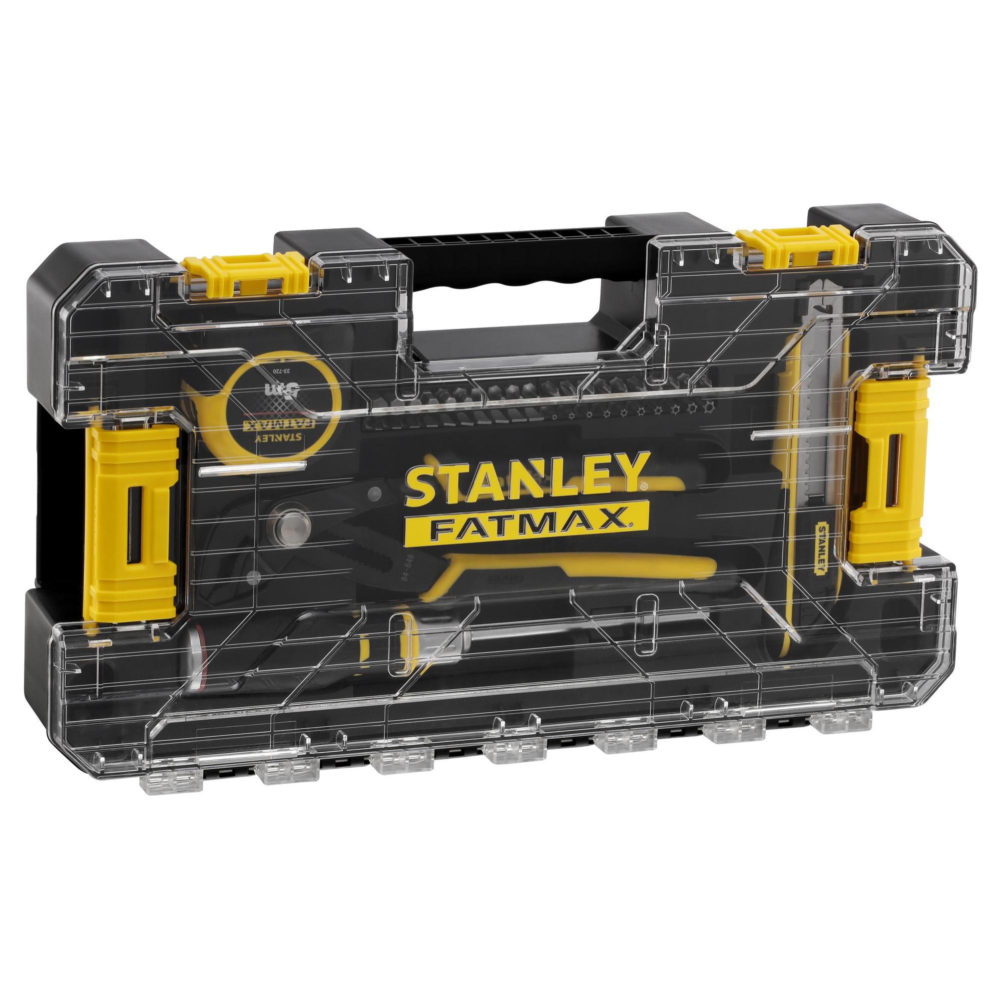 Coffret mixte Stakbox L FatMax - Jeu de 44 pièces STANLEY FMMT98106-1