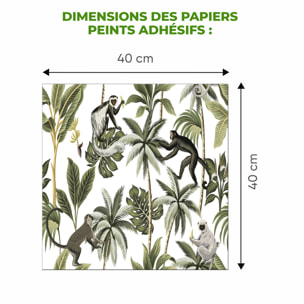 Sticker effet papier peint - PANDO