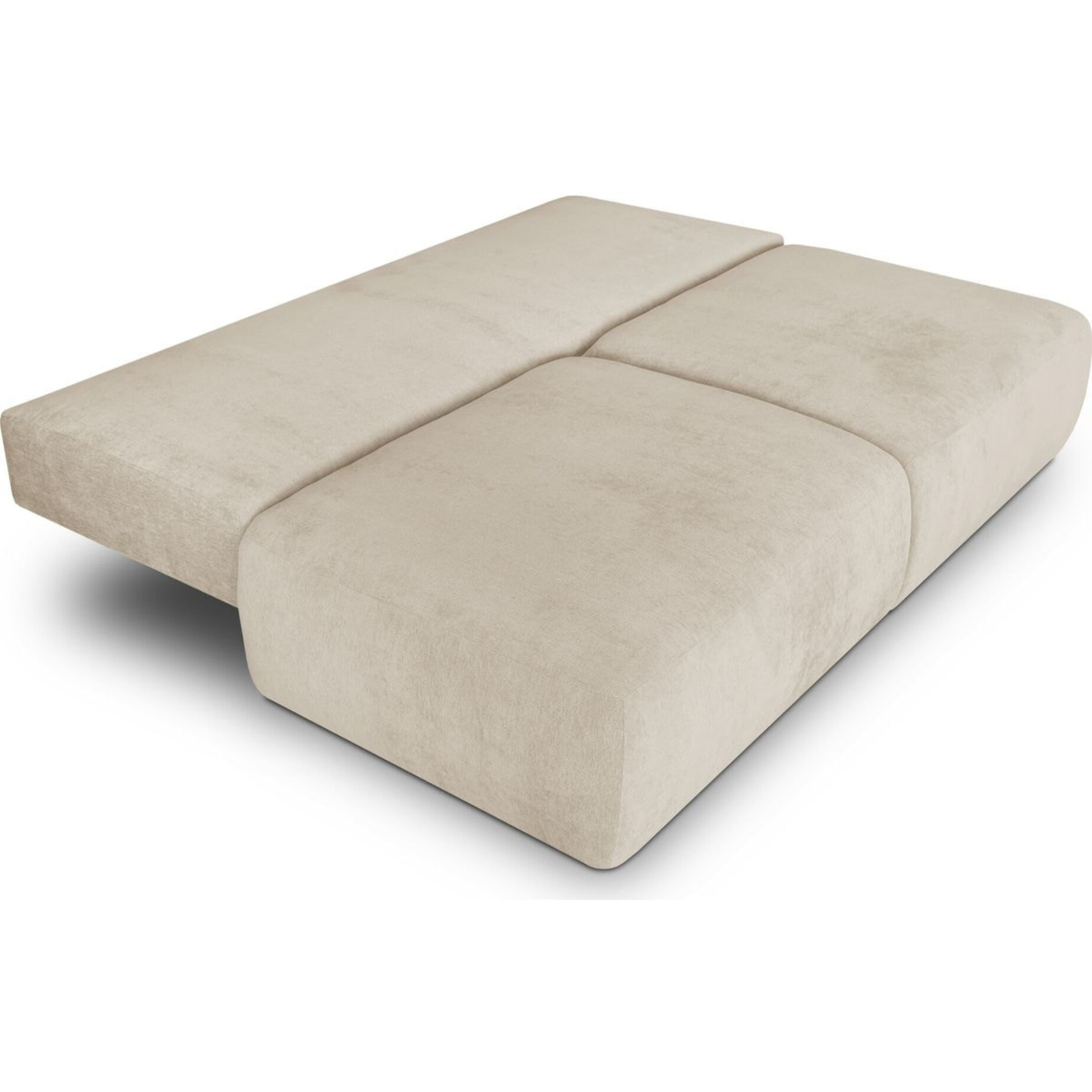 Canapé convertible 3 places en tissu chenille - JASPER