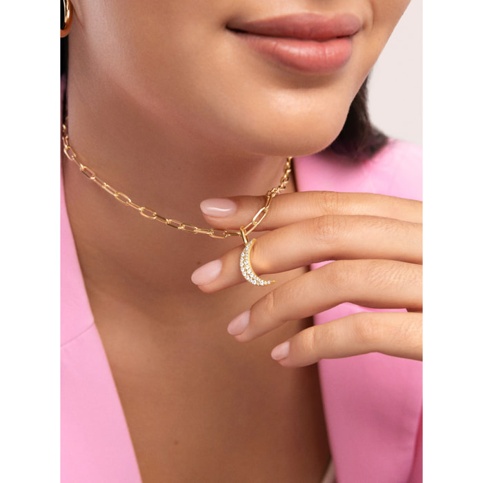 Charm Luna Spark Baño Oro