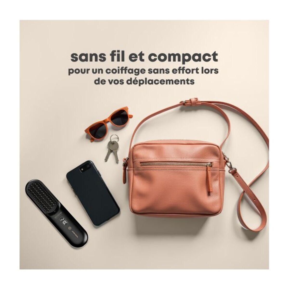 Brosse chauffante REVAMP Straight & Go