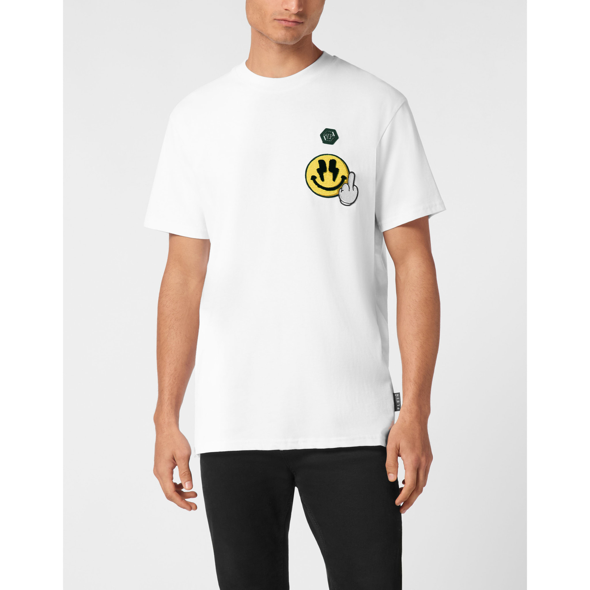 PHILIPP PLEIN Camiseta Cuello Redondo SMILE