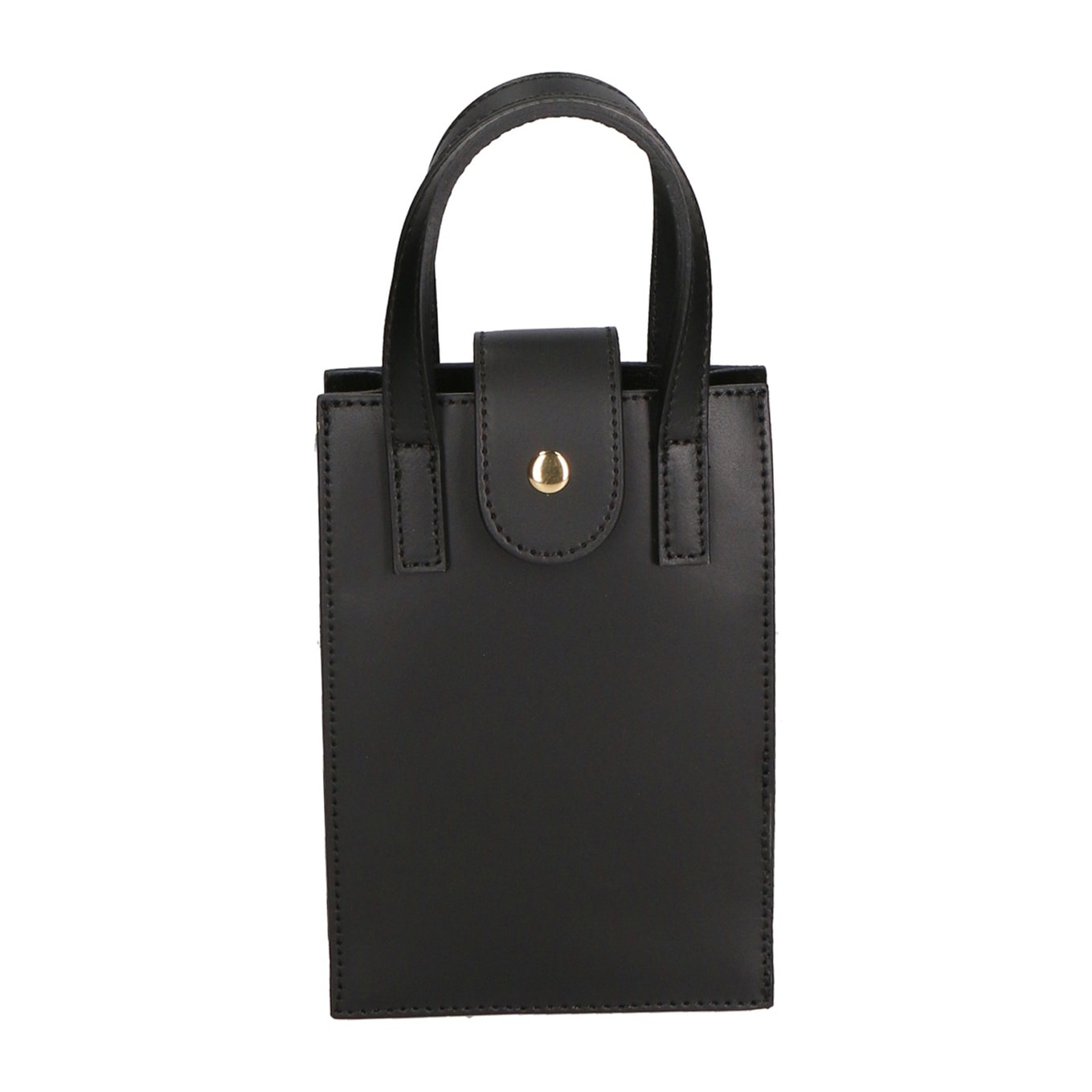 Borsa a mano da donna - Modello Giusi - Vera pelle - 19.0 x 13.0 x 5.0 cm