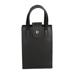 Borsa a mano da donna - Modello Giusi - Vera pelle - 19.0 x 13.0 x 5.0 cm