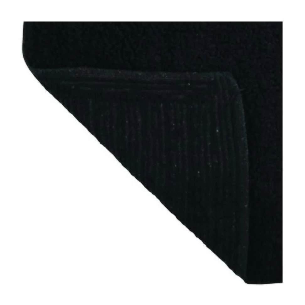 Tapis de bain Coton 45x70cm Noir MSV