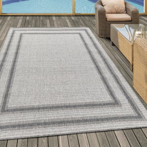 ARUBA - Tapis intérieur / extérieur à motif géométrique crème