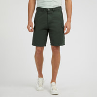 Bermuda Hunter - inspiration cargo - 100% coton - vert foncé