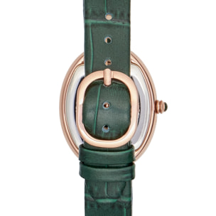 Orologio U.S. Polo Assn. con cinturino in pelle verde