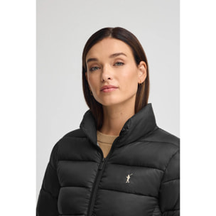 Chaqueta Salma Embroidery negro con logo Rigby Go