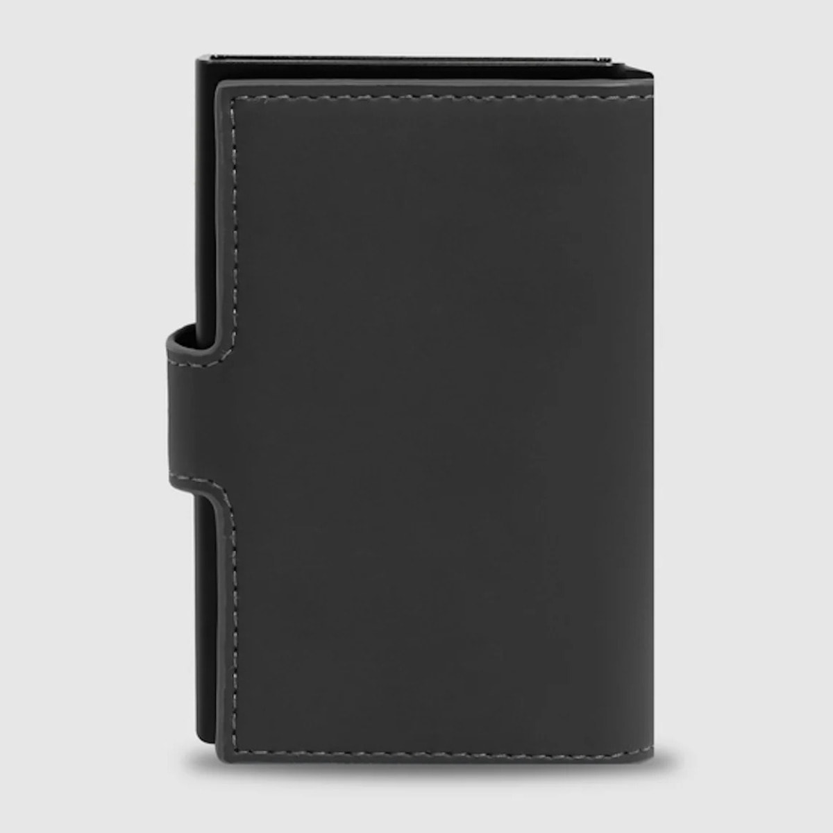 Piquadro Portacarte automatico in metallo, schermato con protezione RFID