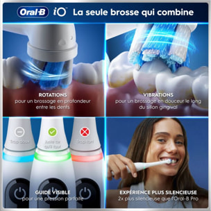 Brosse à dents électrique ORAL-B iO6 Series White Luxe Edition