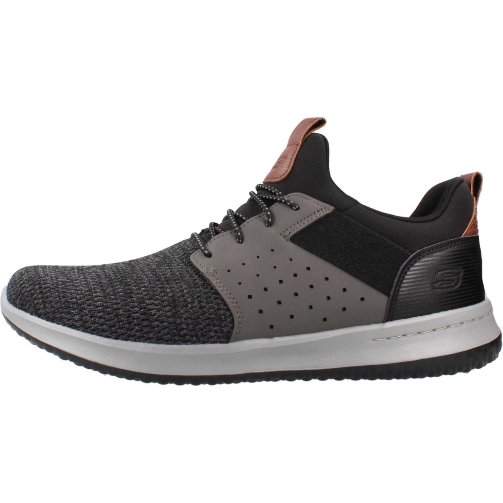 Sneakers De  Hombre 65474s Negro